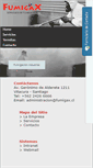 Mobile Screenshot of fumigax.cl